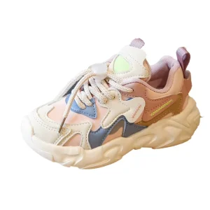 Sports Casual Walking Style Running Children Sneakers Breathable Unisex Kids Sport Boys Light Shoes Sneaker
