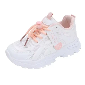 Sports Kids Shoes Comfortable and Breathable Running Little White Shoes School Boys and Girls Sports Shoes for Kids
