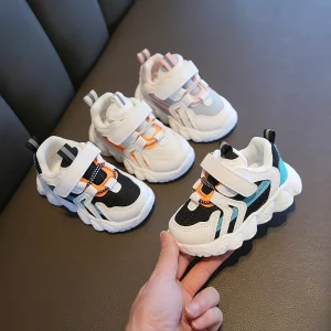 Sports Shoes Fashion Breathable Children Running Sneakers Casual Shoes Boy Girls Children Casual Shoes