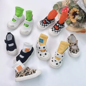 Spring Antumn Canvas Kids Children Casual Sport Shoes