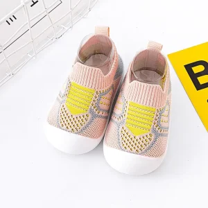 Spring Autumn Baby Walking Non Slip Soft Sole Baby Shoes Breathable Mesh Socks 3 Years Old First Walker Toddler Shoes