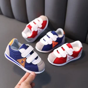 Spring Autumn Children Flat Shoes Casual Outwear Sports Baby Girl Boy Sneakers Shoes