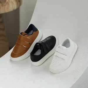 Spring Autumn Children Flat Sneakers Casual Board Shoes for Little Kids