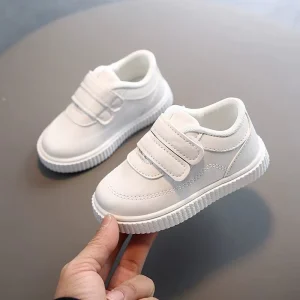 Spring Autumn Children Shoes Solid Color Casual Sports Boys Girls Board Shoes