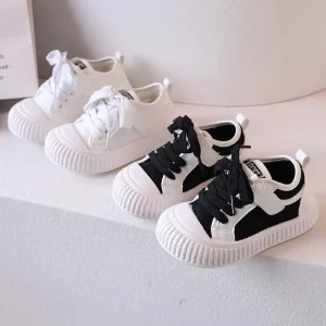 Spring Autumn Kids Outwear Shoes Casual Unisex Boys Girls Canvas Shoes