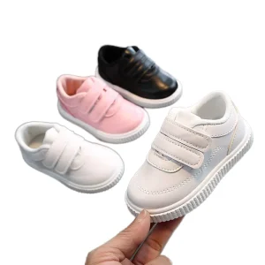 Spring Autumn New Boys’ Shoes Student School Toddler Outdoor Casual Flat Kids’ Sport Shoes Soft Soled Single Mesh Baby