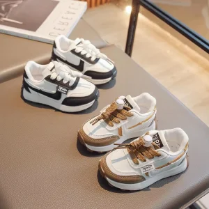 Spring Autumn New Children’s Forrest Sports Shoes Boys Running Boots Canvas Stylish for Kids