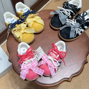 Spring Autumn New Fashion Children’s Board Shoes Outdoor School Cute Girls Princess Casual Shoes