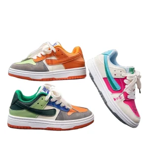 Spring Autumn New Style Big Children’s Stylish Shoes Designers Casual Soft Soled Kids Sports Shoes for Boy and Girl
