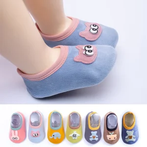 Spring Autumn Non slip Soft Breathable Toddler Sock Baby Shoes Indoor Floor Socks Cotton Toddler Socks