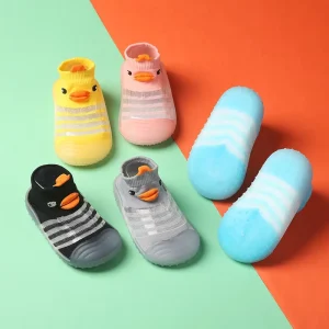 Spring Baby Walking Shoes Children Boys for Boys and Girls Floor Mesh Shoes Soft Soles Non Slip Children Socks