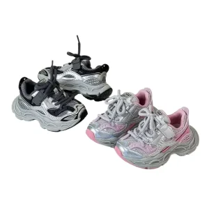 Spring Children Boy Girls Soft Soled Non Slip Leisure Trainers Kids Toddler Infant Toddler Breathable Mesh Walking Running Shoes