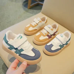 Spring Children’s Unisex Training Shoes Breathable Kids Sports Sneakers Lightweight Anti Slip Boys Casual Shoes Girls