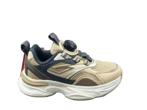 Spring Kids Fashion Sneakers Rotating Button Height Increasing Comfortable 32-38 20pairs Each Carton Box Packing MOQ 5CTNS