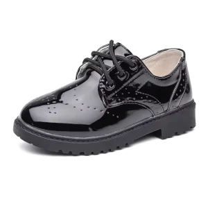 Spring Kids Shoes Children Sandals Boys Wedding Party Dress Shoes Princess Leather Shoes for Teens Kids Performance