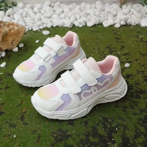 Spring Lightweight Comfortable Anti-Slip Casual Shoes Size 31-38 for Boys and Girls Kids Standing All Day