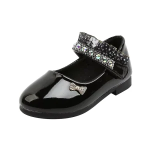 Spring New Arrival Factory Price Party Ballet Flats Patent PU Leather Soft Sole Mary Jane Kids Dress Shoe Spring