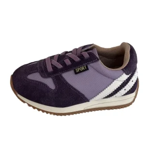 Spring New Children’s Sneakers Korean-style Boys’ Ankle Lightweight Slip-on Casual Running Shoes Girls’ Solid