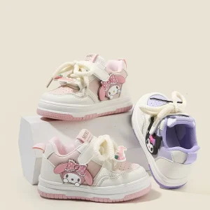 Spring New Children’s Sports Shoes Soft Sole Girls’ Shoes Fashion Breathable Spring and Autumn Girl’s Shoes