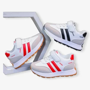 Spring New Desgin Fashionable Children’s Sports Shoes Kids Girls Casual Shoes Toddler Boys Versatile White Shoes