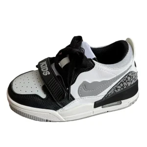Spring New Kids Shoes Children’s Trendy Casual Ankle Skate Shoes Boys’ Girls’ Sports Shoes Older Kids’ Student Shoes