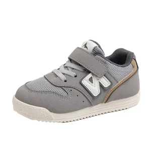 Spring New Kids Sneakers for Boys and Girls Casual Sports and Running Shoes with Breathable PU Insole