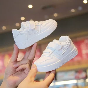 Spring Smiley Casual Canvas Shoes for Kids Candy colored Boys and Girls Kindergarten Indoor Shoes