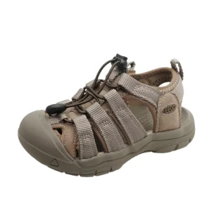 Spring Summer Kids Toddler Sport Sandals for Boys Girls Korean Style Woven Hollow Toe Post Fashionable Outdoor Sandals
