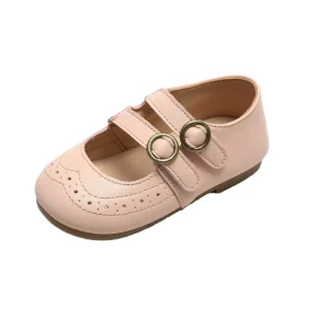 Spring Summer New Children’s Flat Shoes Cute Vintage Breathable Casual Shoes for Girls