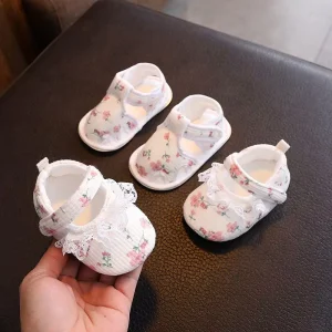 Spring Toddler Girls Casual Shoes Cute Infant Shoes Soft Bottom Non slip Baby Shoes