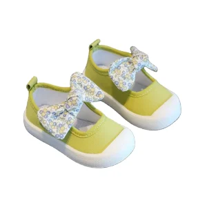 Spring and Autumn Baby Safety Non slip Shoes Kids Casual Canvas Vintage Toddler Shoes for Girl and Boy