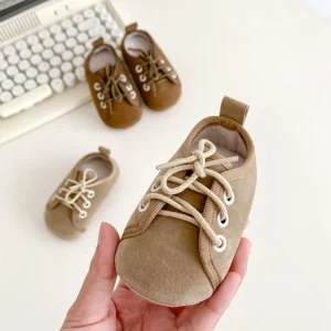Spring and Autumn Girls Boys Casual Strappy Toddler Shoes Cute Infant Shoes Soft Bottom Non-Slip Baby Shoes