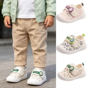 Spring and Autumn Girls’ Casual Shoes Soft and Breathable Kids’ Shoes Perfect for Boys and Girls for Everyday Wear