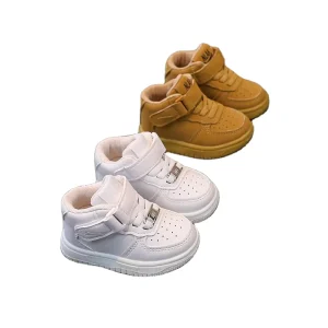 Spring and Autumn New Children’s Sports Shoes Boy Board Shoes Girl Small White Shoes Fashion