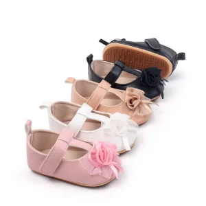 Spring and Autumn New Girls Cute Princess Shoes Soft Shoes for Baby Girl 1 Year Non Slip Girl Baby Shoes