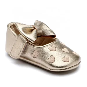 Spring and Autumn New Infant Walking Shoes a Heart Princess Shoes Anti skid Baby Shoes From Prewalker Footwear