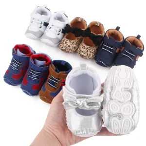 Spring and Autumn New Maze Bottom Baby Non-Slip Toddler Shoes 0-1 Year Old Infants Shoes