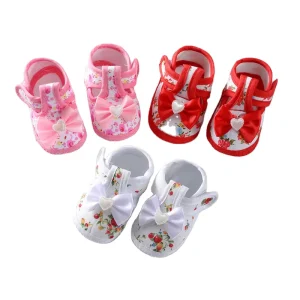 Spring and Autumn New Soft Soled Girls Cloth Toddler Shoes 0 1 Year Old Newborn Baby Shoes for Boy and Girl