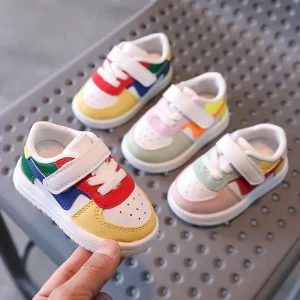 Spring and Autumn Running Sport Casual Children’s Shoes Boys Girls Running Sport Children’s Shoes