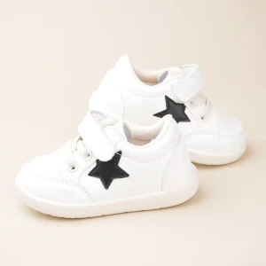 Spring and Autumn Simple Style Children Fashion Shoes Unisex Walking Soft Bottom Kids Casual School Sneakers