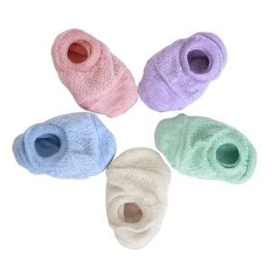 Spring and Autumn Ventilate Breathable Rubber Sole Booties Toddler Kids Soft Non slip Shoe Socks