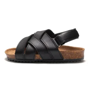 Spring and Summer Children’s Cork Sandals Student Boys’ One piece Shoes Baby Girls’ Beach Korean Shoes