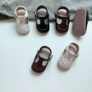 Spring and Summer Girl Princess Shoe Lace Infant Walking Shoes Fashion Baby Shoes