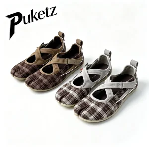 Style SGIRL Buckle Strap Closure Ballet Mary Jane Flats Women Spring Fashion Trend Lightweight Thin Sole Microfiber Leather