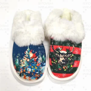 Sublimation Cheerleading Outdoor Custom Plush Slippers Cheerleading Shoes