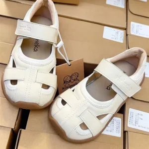 Summer Baby Boy New Style Minimalist Versatile Dress Kids Shoes Retro Girls School Casual Shoes