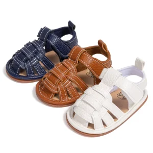 Summer Baby Boy Sandals Soft Sole Toddler Beach Shoes Walking Shoes