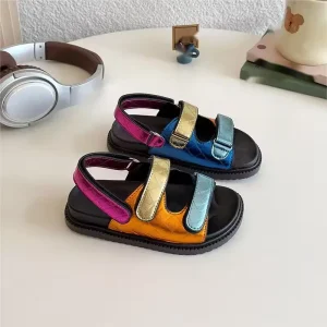 Summer Baby Children Beach Shoes Flat Sweet Casual Sandals for Girls