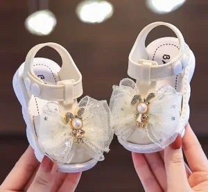 Summer Baby Children Beach Shoes Flat Sweet Casual Sandals for Girls