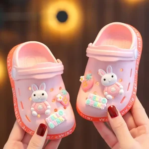 Summer Baby Girl Cartoon Sandals Soft Sole Anti Slip Toddler Beach Shoes Custom Kids Sandals